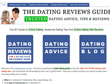 Tablet Screenshot of dating-reviews-guide.com